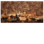 纸上的风景 综合材料 100x200cm 2011年