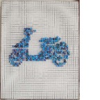 Game Series No.120411 50cm×40cm, Mixed media, 2012