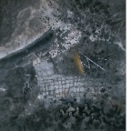 作品《路遇》123X119CM+2010