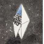 何灿波作品《夜观》Witnessed+the+dark水墨宣纸、丙烯颜料，123X...