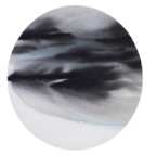 墨3084 墨 蓝色丙烯颜料  56x60cm 2012副本