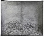 《恍惚间再见马远——层波叠浪》水墨综合材料尺寸98X9.5X78.5创作时间2013